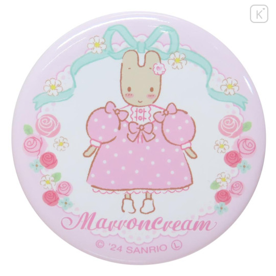 Japan Sanrio Can Badge Pin - Marroncream - 1