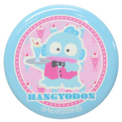Japan Sanrio Can Badge Pin - Hangyodon / Waiter