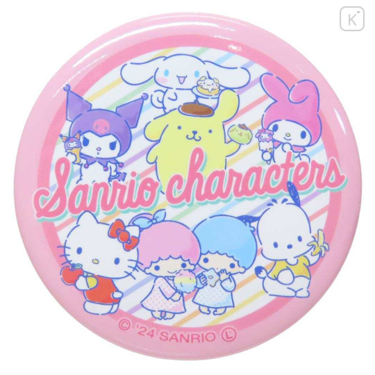 Japan Sanrio Can Badge Pin - Characters / Sweets - 1