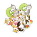 Japan Mofusand Sticker Set - Cat / Fruit - 2