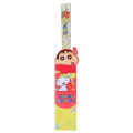 Japan Crayon Shinchan Clear Chopsticks 23cm - Shinchan & Shiro / Yellow - 1
