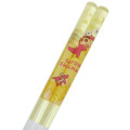 Japan Crayon Shinchan Clear Chopsticks 23cm - Choco / Yellow - 4