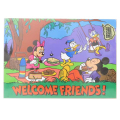 Japan Disney Wall Sticker - Mickey Mouse & Welcome Friends / Retro