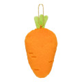 Japan Mofusand Mofumofu Marche Freshly Harvested Mascot Holder - Vegetable Cat / Carrot - 7