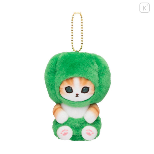 Japan Mofusand Mofumofu Marche Freshly Harvested Mascot Holder - Cat / Green Pepper - 1