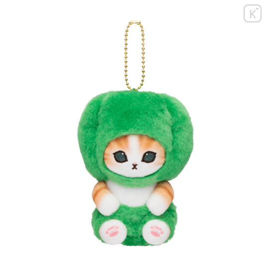 Japan Mofusand Mofumofu Marche Freshly Harvested Mascot Holder - Vegetable Cat / Green Bell Pepper Nyan - 1