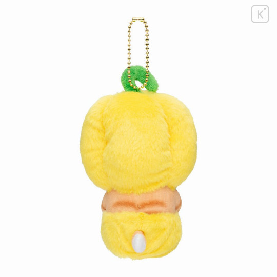 Japan Mofusand Mofumofu Marche Freshly Harvested Mascot Holder - Vegetable Cat / Yellow Bell Pepper Nyan - 7