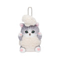 Japan Mofusand Mofumofu Marche Freshly Harvested Mascot Holder - Vegetable Cat / Broccoli Nyan - 1