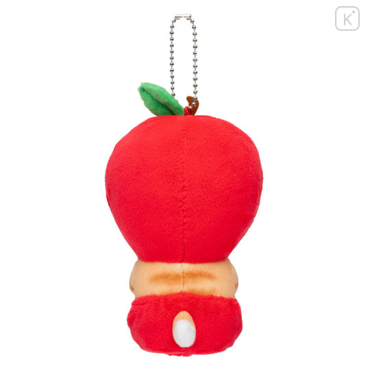 Japan Mofusand Mofumofu Marche Freshly Harvested Mascot Holder - Fruit Cat / Apple - 7