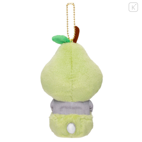 Japan Mofusand Mofumofu Marche Freshly Harvested Mascot Holder - Fruit Cat / Pear - 7