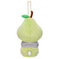 Japan Mofusand Mofumofu Marche Freshly Harvested Mascot Holder - Fruit Cat / Pear - 7