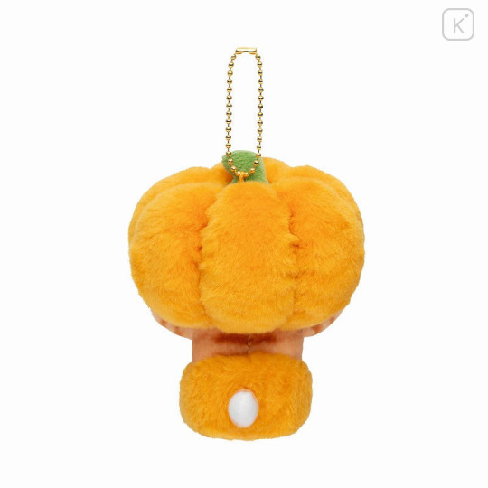 Japan Mofusand Mofumofu Marche Freshly Harvested Mascot Holder - Vegetable Cat / Pumpkin Halloween - 7