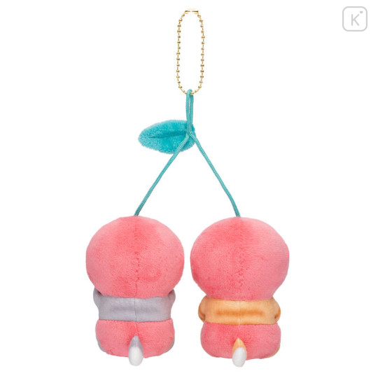 Japan Mofusand Mofumofu Marche Freshly Harvested Mascot Holder - Fruit Cat : Cherry - 8