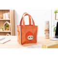 Japan Mofusand Mofumofu Marche Lunch Tote - Fruit Cat / Strawberry - 3