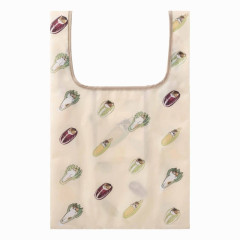 Japan Mofusand Mofumofu Marche Pocketable Eco Bag - Vegetable Cat