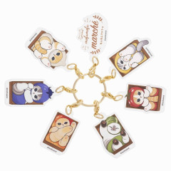 Japan Mofusand Mofumofu Marche 7 Series Acrylic Charm - Vegetable Cat / Assortment