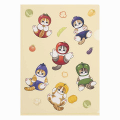 Japan Mofusand Mofumofu Marche A4 Clear File - Cat / Collection