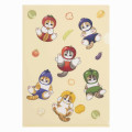 Japan Mofusand Mofumofu Marche A4 Clear File - Cat / Collection - 1