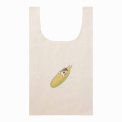 Japan Mofusand Mofumofu Marche Bag - Vegetable Cat / Corn