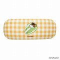 Japan Mofusand Mofumofu Marche Glasses Case with Cloth - Vegetable Cat - 4