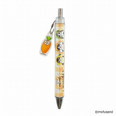 Japan Mofusand Mofumofu Marche Mascot Ballpoint Pen - Cat / Orange