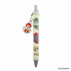 Japan Mofusand Mofumofu Marche Mascot Ballpoint Pen - Vegetable Cat / Bell Pepper Nyan