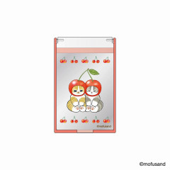 Japan Mofusand Mofumofu Marche Folding Mirror (S) - Fruit Cat / Cherry Nyan