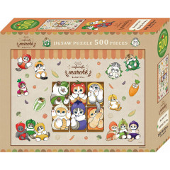 Japan Mofusand Mofumofu Marche Jigsaw Puzzle 500pcs - Cat