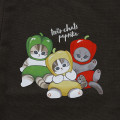 Japan Mofusand Mofumofu Marche Tote Bag - Cat / Paprika Charcoal - 4