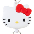 Japan Sanrio Original Face Shaped Reel Keychain - Hello Kitty - 3