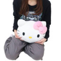 Japan Sanrio Face Cushion - Hello Kitty - 4