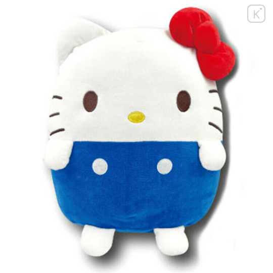 Japan Sanrio Super Mochi Mochi Plush Cushion - Hello Kitty - 1
