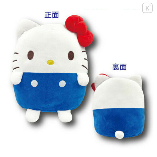 Japan Sanrio Super Mochi Mochi Plush Cushion - Hello Kitty - 2