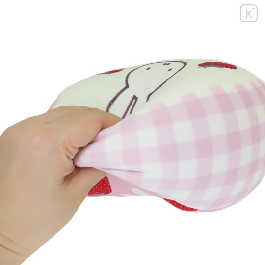 Japan Miffy Mini Cushion - Rose / Strawberry Pink - 3