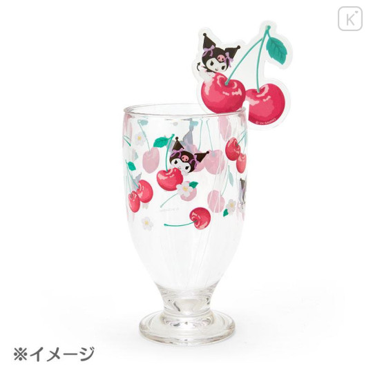 Japan Sanrio Original Decoration Stirrer - Kuromi / Colorful Fruit - 4