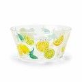 Japan Sanrio Original Clear Bowl - Cinnamoroll / Colorful Fruit - 1