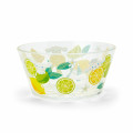 Japan Sanrio Original Clear Bowl - Cinnamoroll / Colorful Fruit - 2
