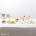 Japan Sanrio Original Clear Bowl - Kuromi / Colorful Fruit - 5