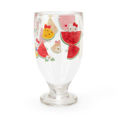Japan Sanrio Original Footed Cup - Hello Kitty / Colorful Fruit