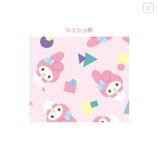 Japan Sanrio Hair Scrunchie & Mascot Tie - My Melody / Smile - 2