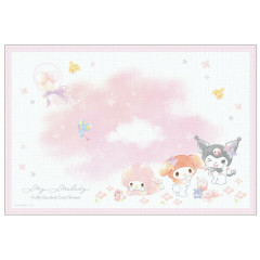 Japan Sanrio Leisure Sheet (S) - My Melody & Kuromi & Sweet Piano