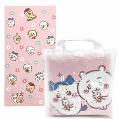 Japan Chiikawa Picnic Blanket Leisure Sheet (M) - Characters / Pink