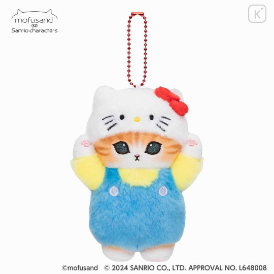Japan Sanrio × Mofusand Mascot Holder - Hello Kitty - 1