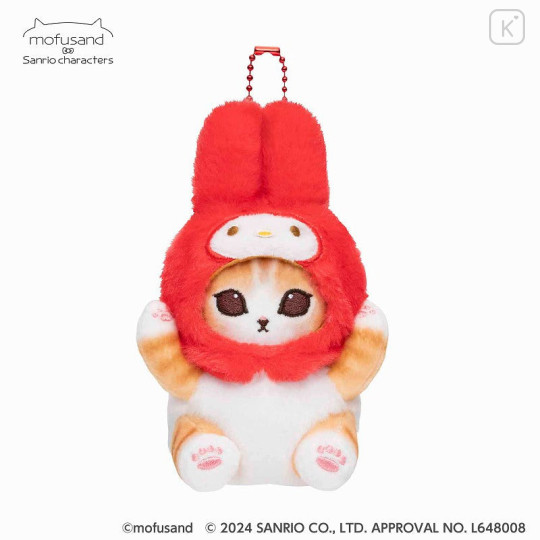 Japan Sanrio × Mofusand Mascot Holder - My Melody - 1