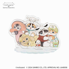 Japan Sanrio × Mofusand Large Layer Acrylic Stand - Close Friends