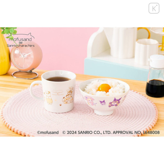 Japan Sanrio × Mofusand Tea Bowl - 2