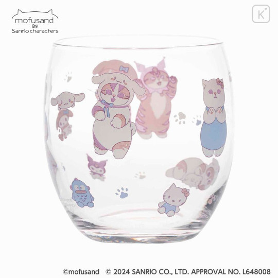 Japan Sanrio × Mofusand Glass - 5