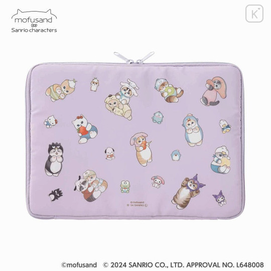Japan Sanrio × Mofusand Tablet Case - Everyone Gathers - 4