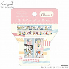 Japan Sanrio × Mofusand Clear Masking Tape 2pcs Set