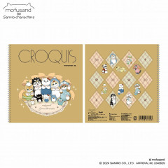 Japan Sanrio × Mofusand Croquis Sketchbook A